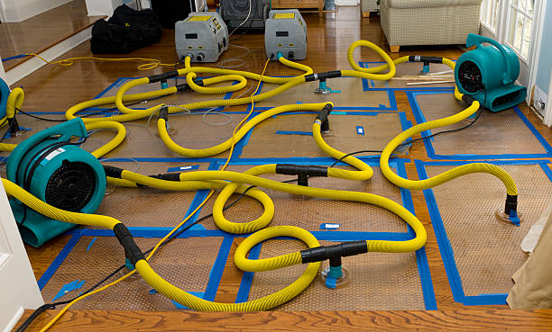 Professional Crawl Space Water Removal technician working in West Lafayette, OH